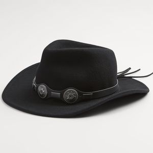 NWT Felt Hat with Band/ Panama